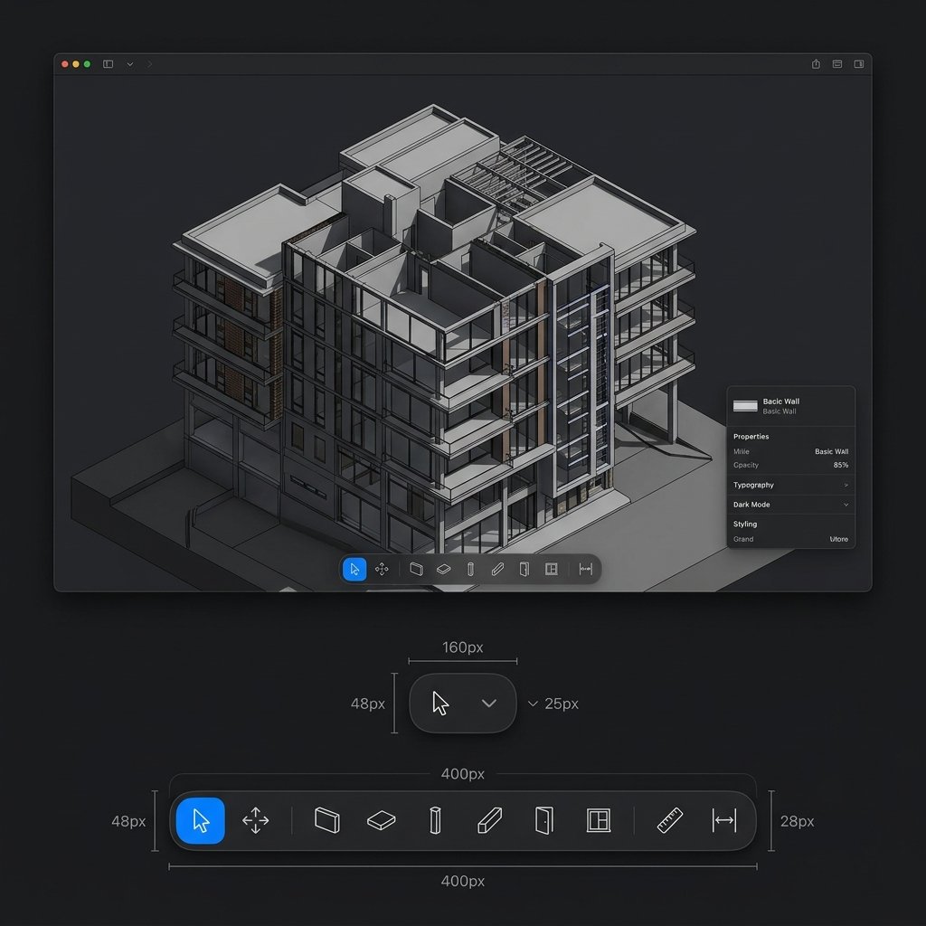 DatumWorks 3D viewport with properties panel and toolbar